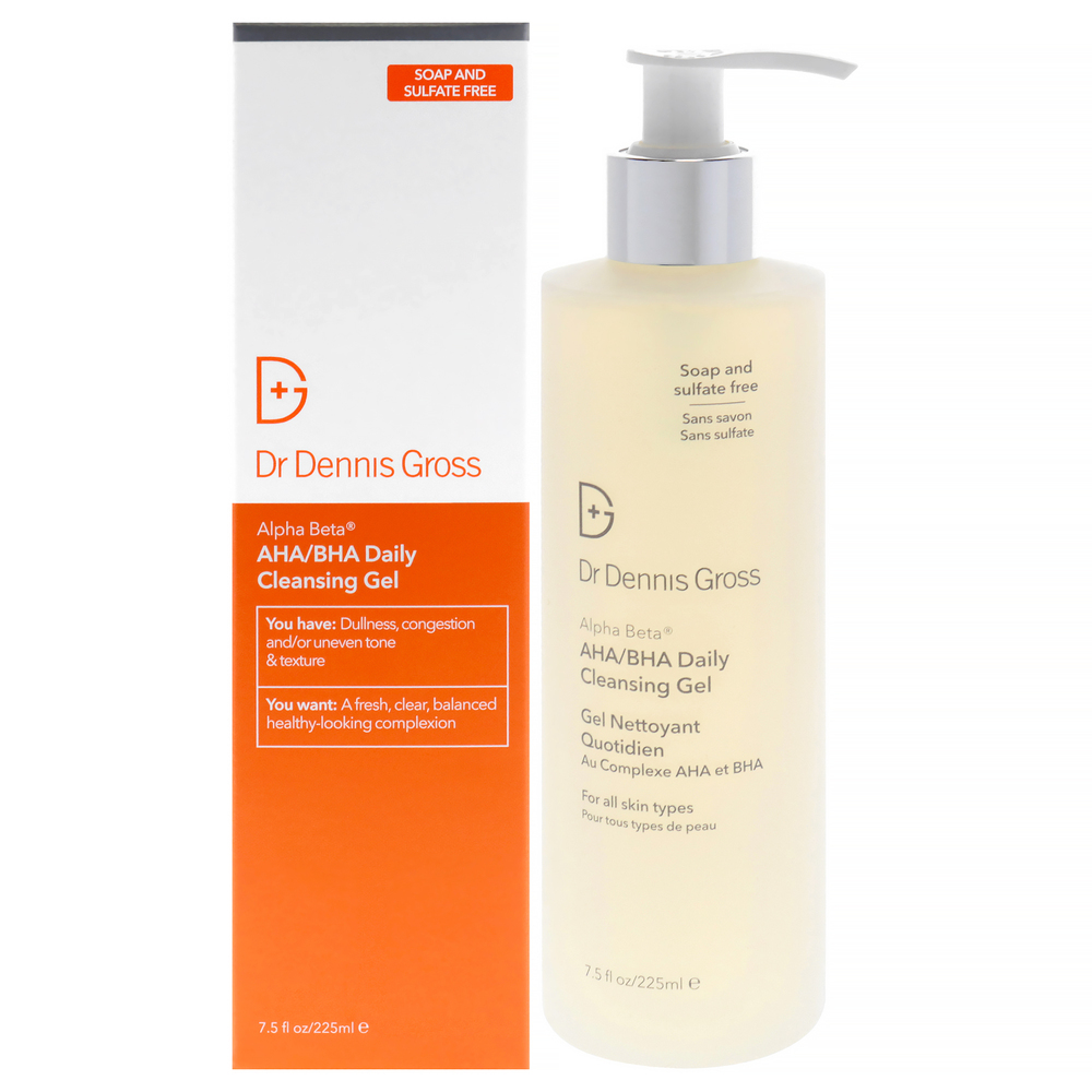 Alpha Beta Daily Cleansing Gel by Dr. Dennis Gross for Unisex - 7.5 oz Gel